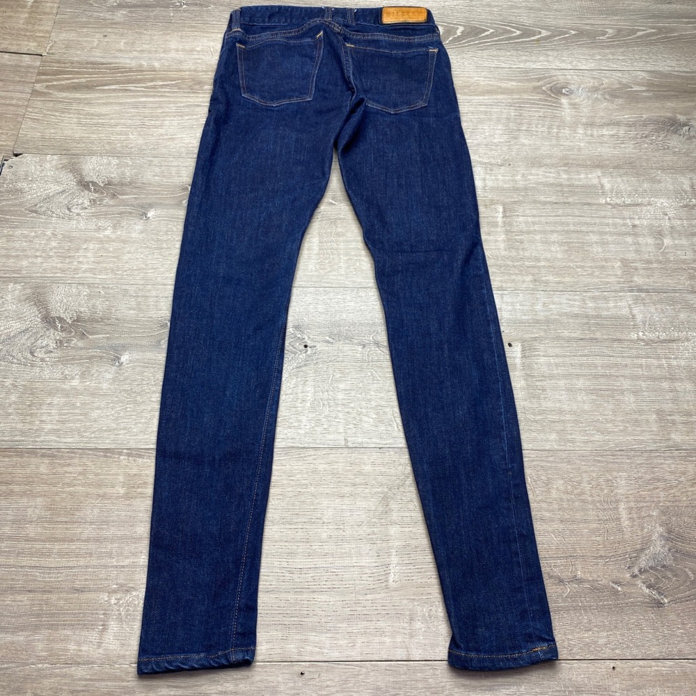 Billiam Jeans Women‎ Size 0 Selvedge Denim Skinny Jeans Indigo Made in USA